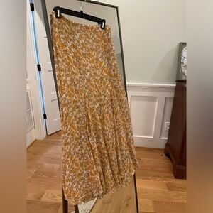 Free people Chiffon maxi skirt